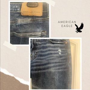 AE AirFlex 360: Lean and clean, but not quite skinny. Size: 30 X 32